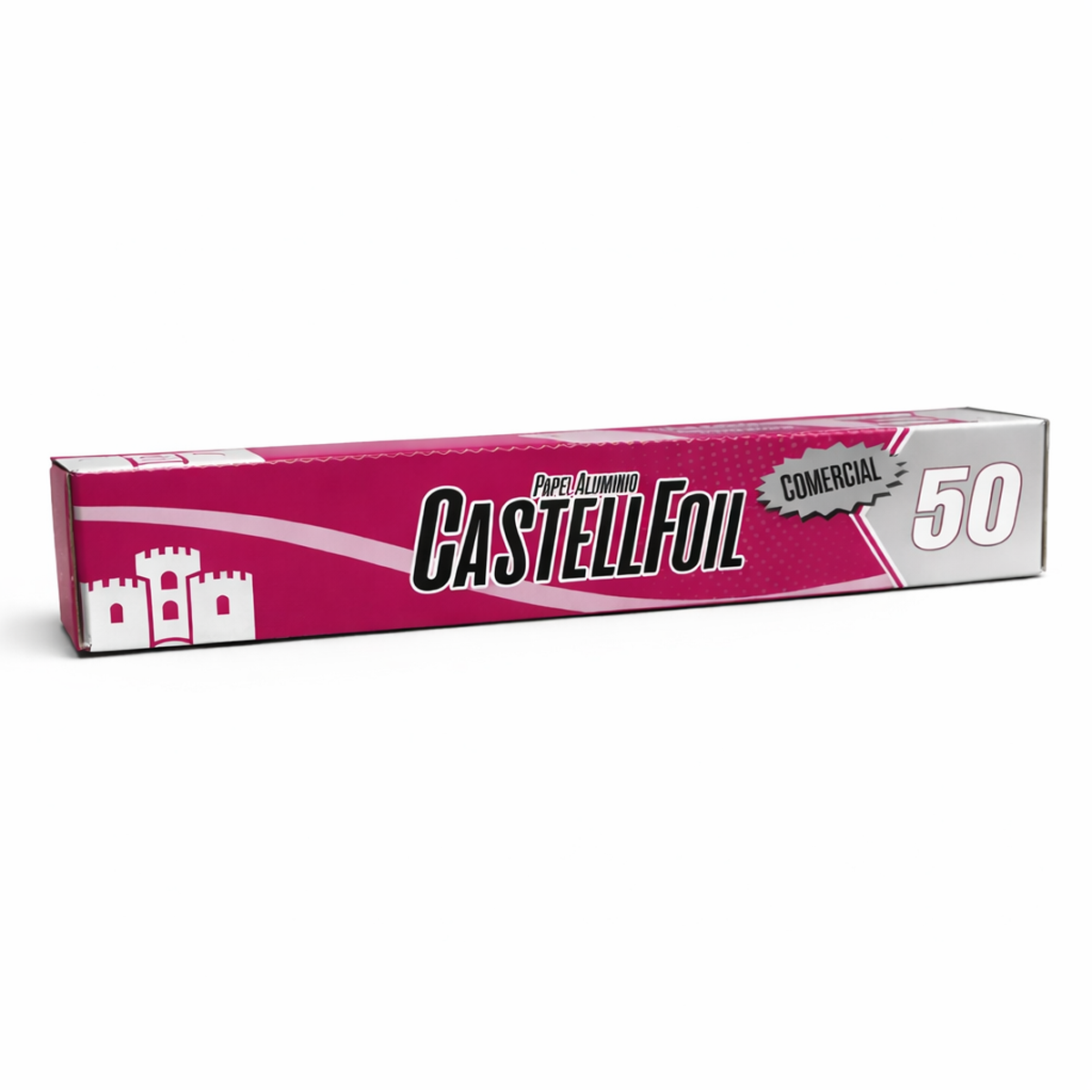 Papel Aluminio CastellFoil Comercial Modelo 50