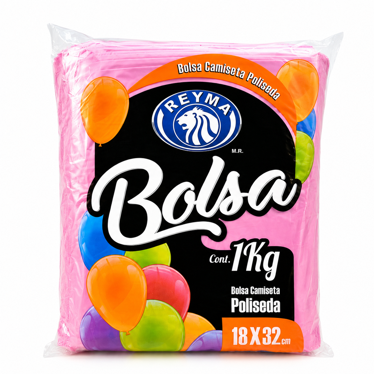 Bolsa Camiseta Poliseda Mini Reyma 18x32 cm 1 Kg