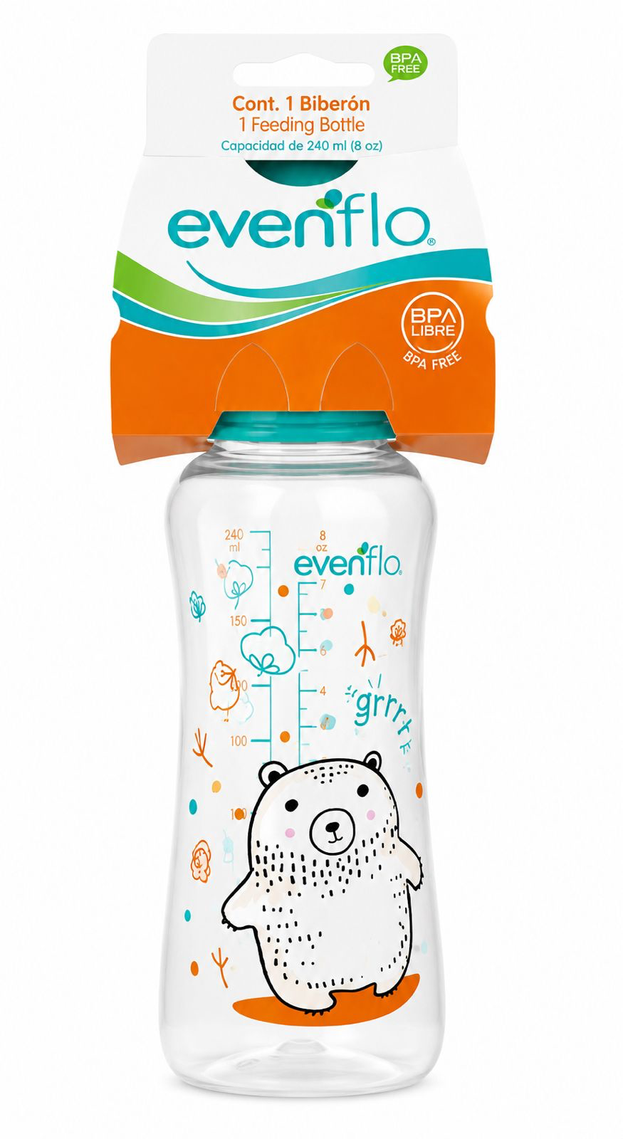 Biberón Evenflo Forest 240 ml