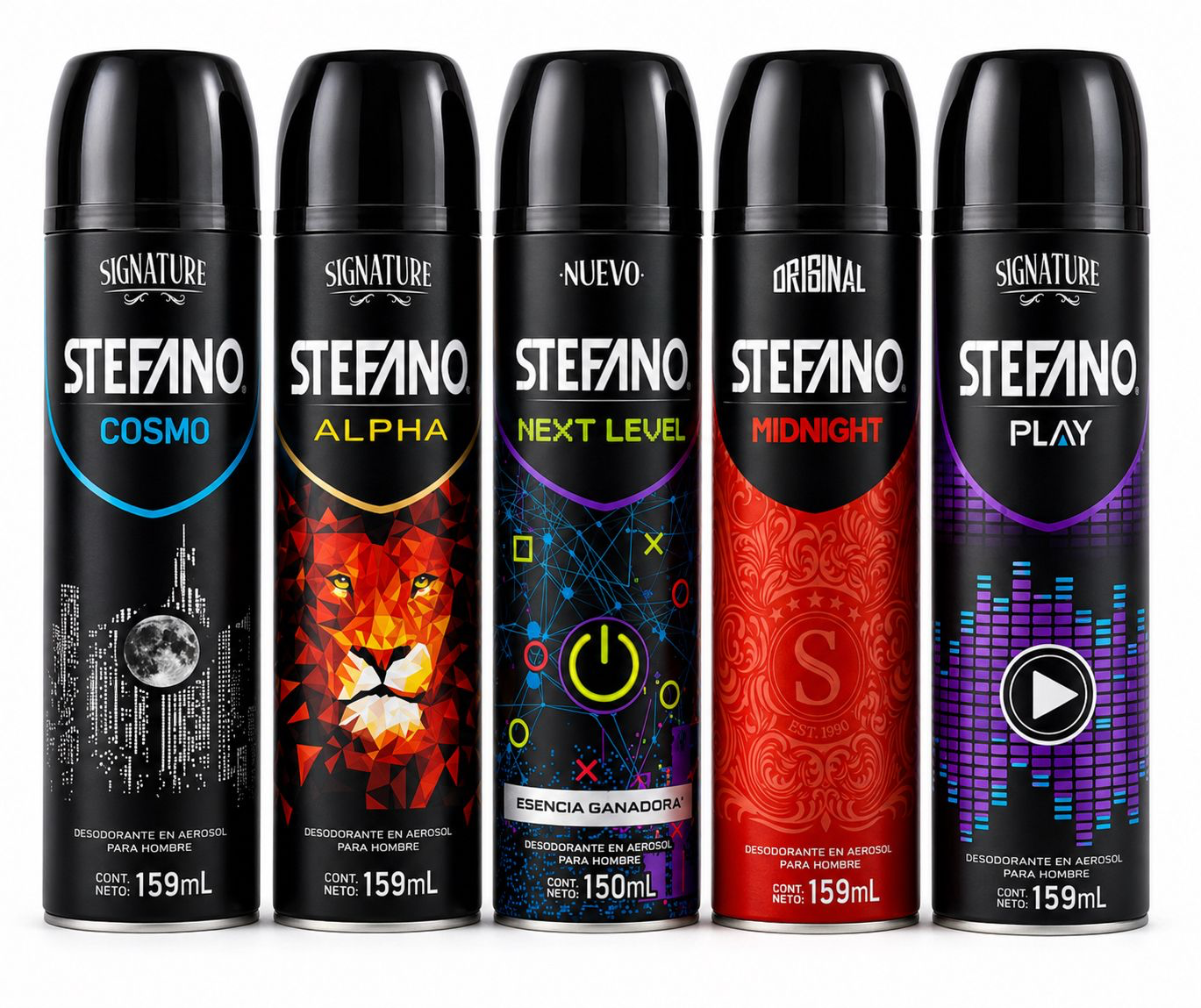 Stefano Desodorante en Aerosol para Hombre