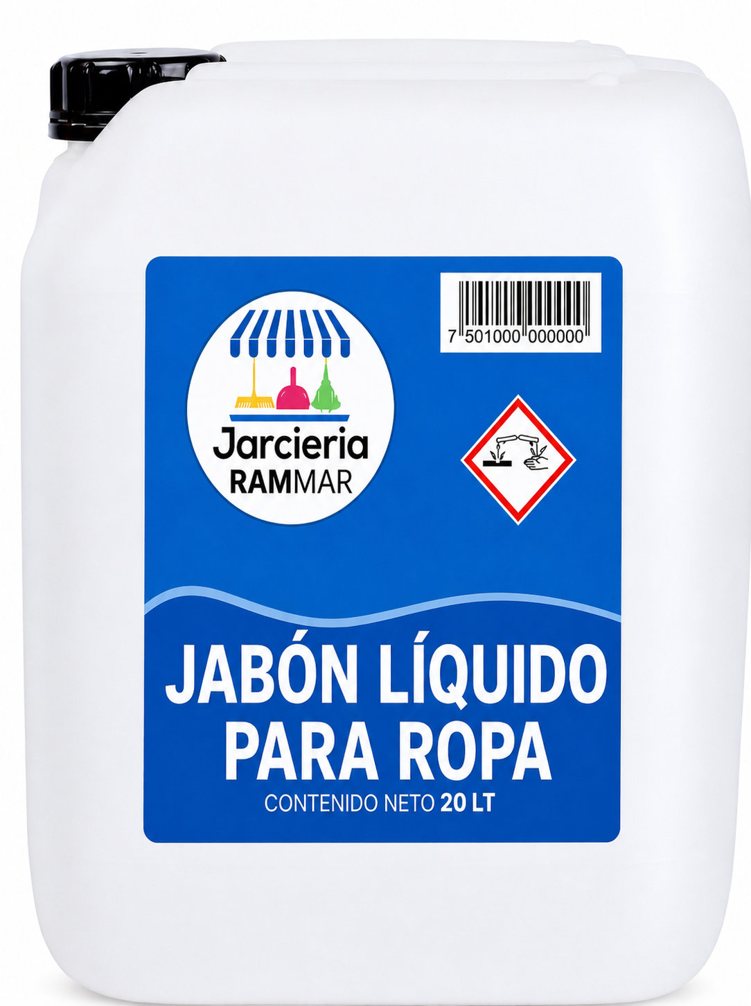 Jabón Líquido para Ropa 20 L